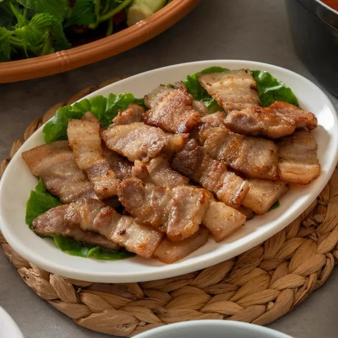 🐖 Pork Belly – 10mm Sliced (Samgyeopsal BBQ Cut, Wholesale)