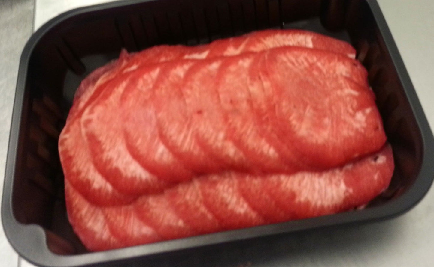 🥩 Beef Ox Tongue – 2.5mm Sliced (BBQ Cut, Wholesale)