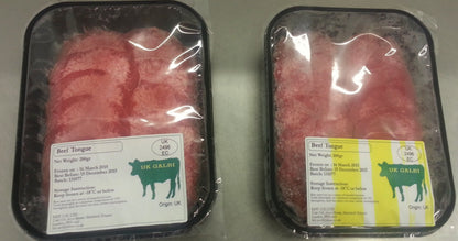 🥩 Beef Ox Tongue – 2.5mm Sliced (BBQ Cut, Wholesale)