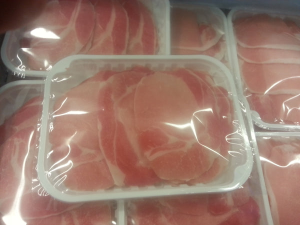 Sliced Pork Neck Fillet