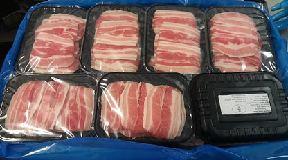 🐖 Pork Belly – 10mm Sliced (Samgyeopsal BBQ Cut, Wholesale)
