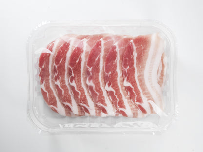 🐖 Pork Belly – 10mm Sliced (Samgyeopsal BBQ Cut, Wholesale)