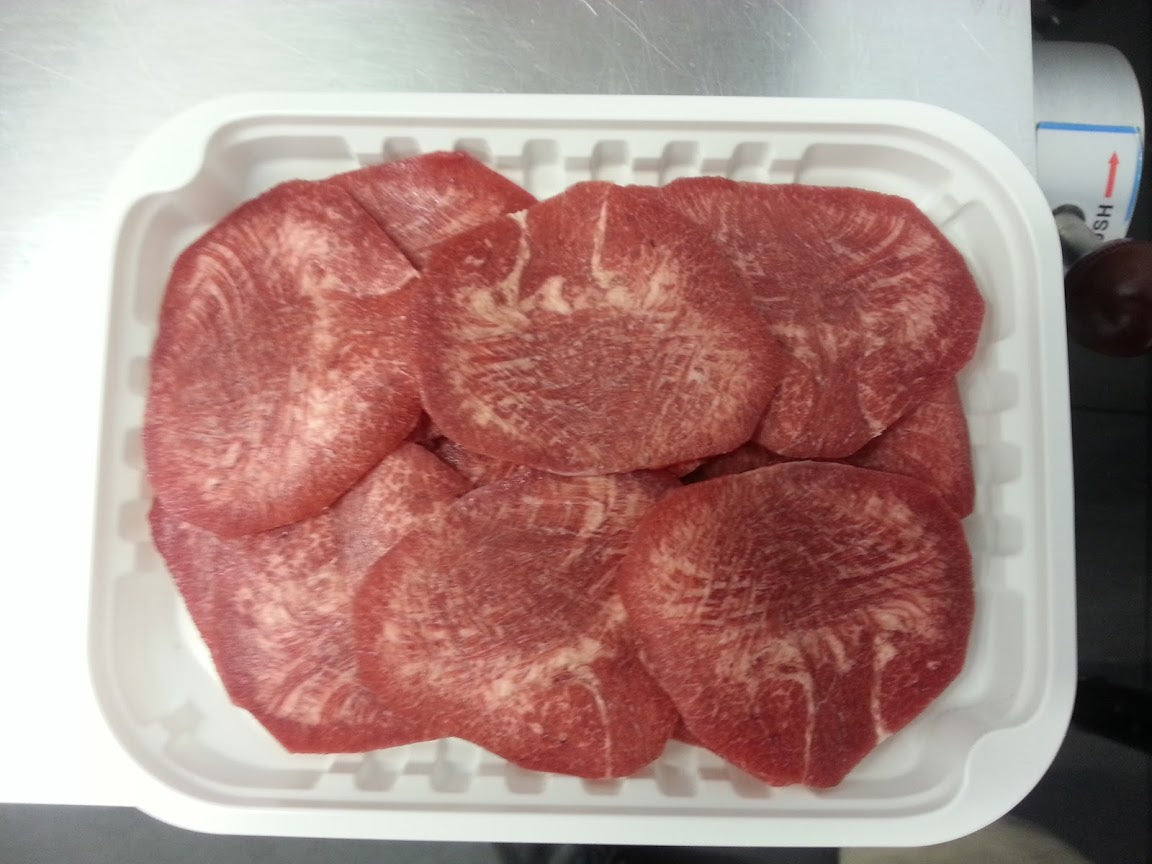 🥩 Beef Ox Tongue – 2.5mm Sliced (BBQ Cut, Wholesale)
